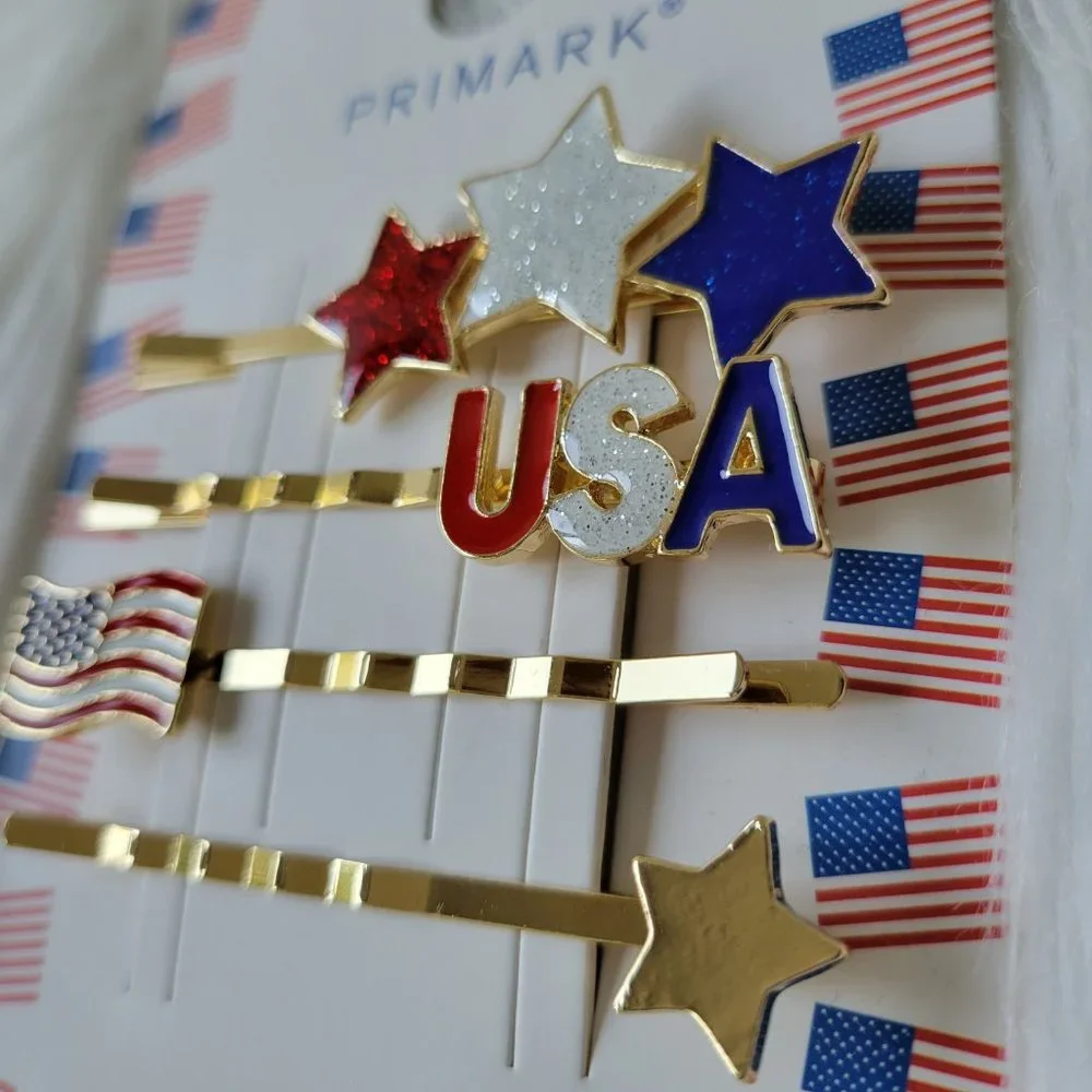 Primark Patriotic Bobby Pins